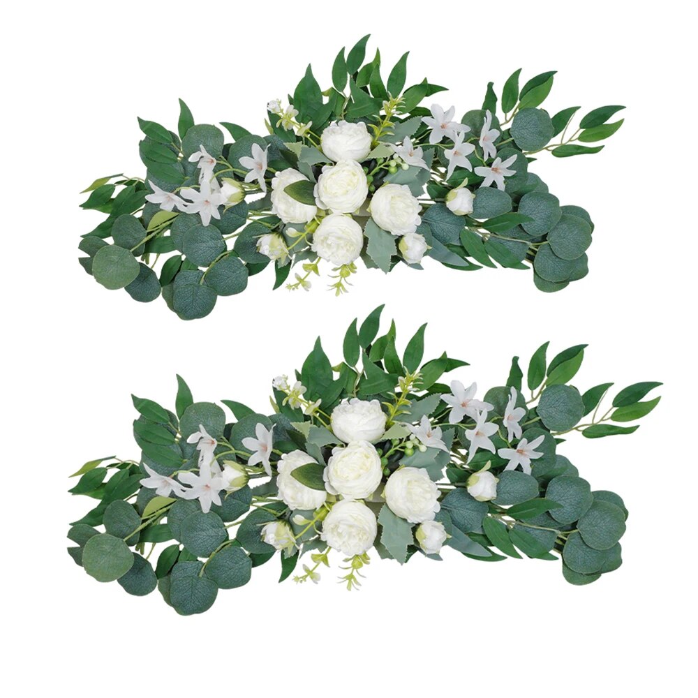 Eucalyptus Preserved - زهور قوس زفاف صناعية ، بوهو