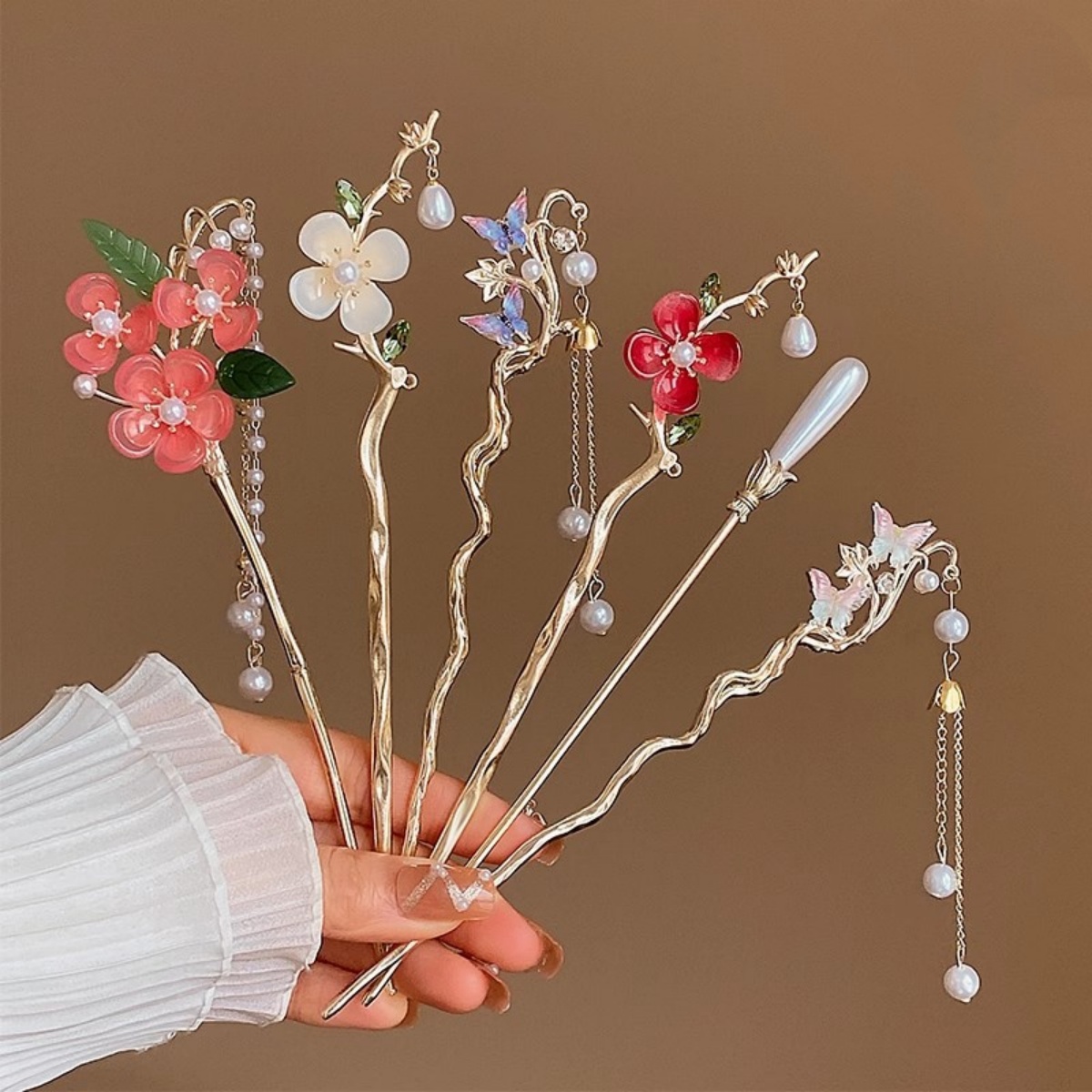2025 جديد زهرة دبوس الشعر للنس - مراجعة Supply Florist وسعره